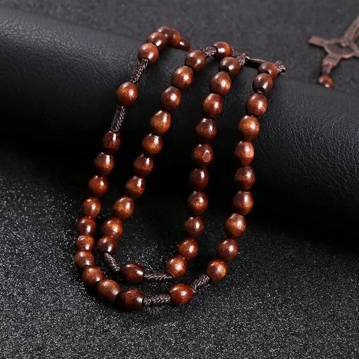 Jewelry Saint Benedict Rosary Necklace Chain Catholic Church Jesus Size ONE SIZE - 5 Thumbnail