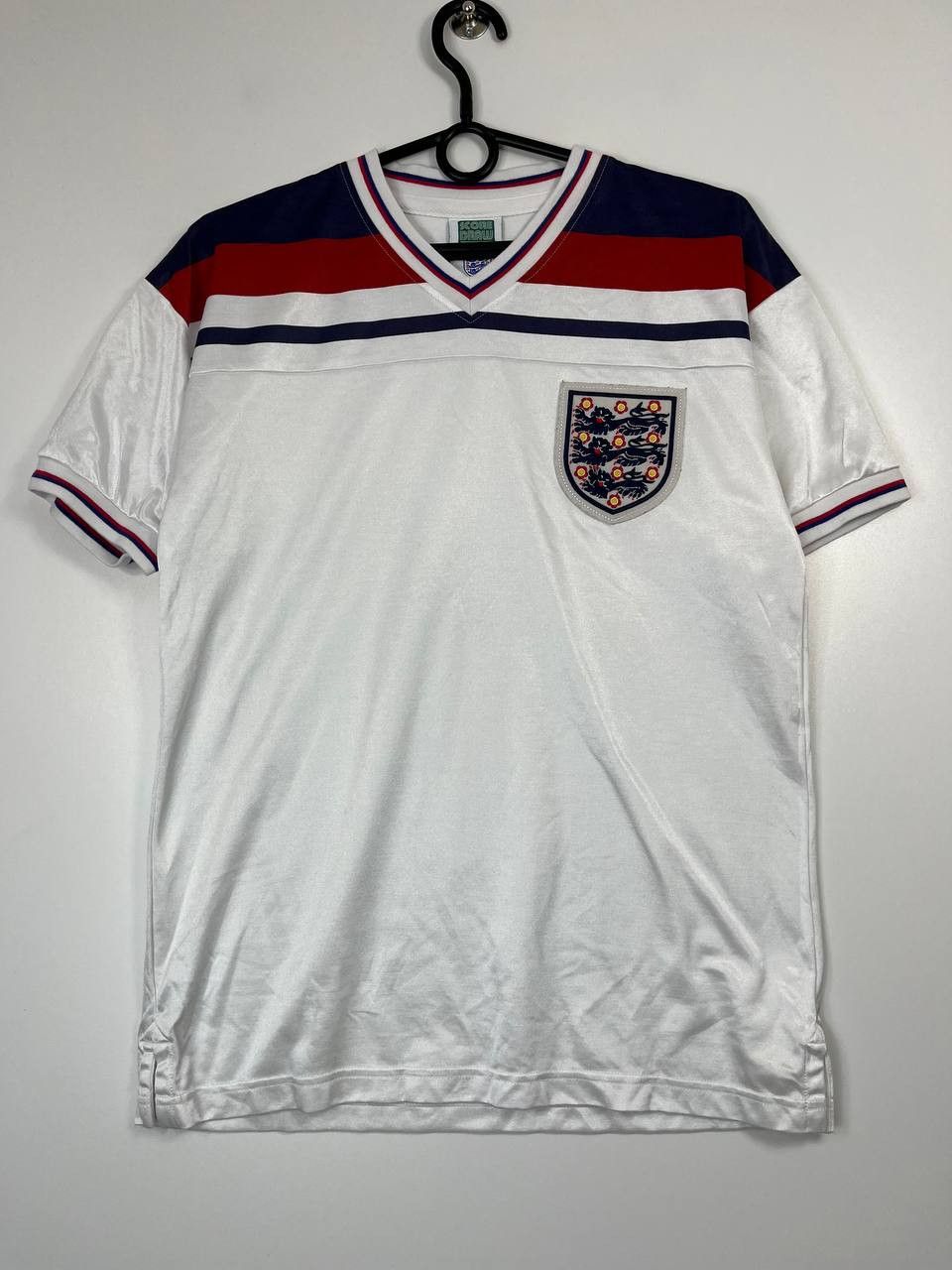 Other England 1982 Home Shirt Football Soccer Jersey Score Draw S Size US S / EU 44-46 / 1 - 1 Thumbnail