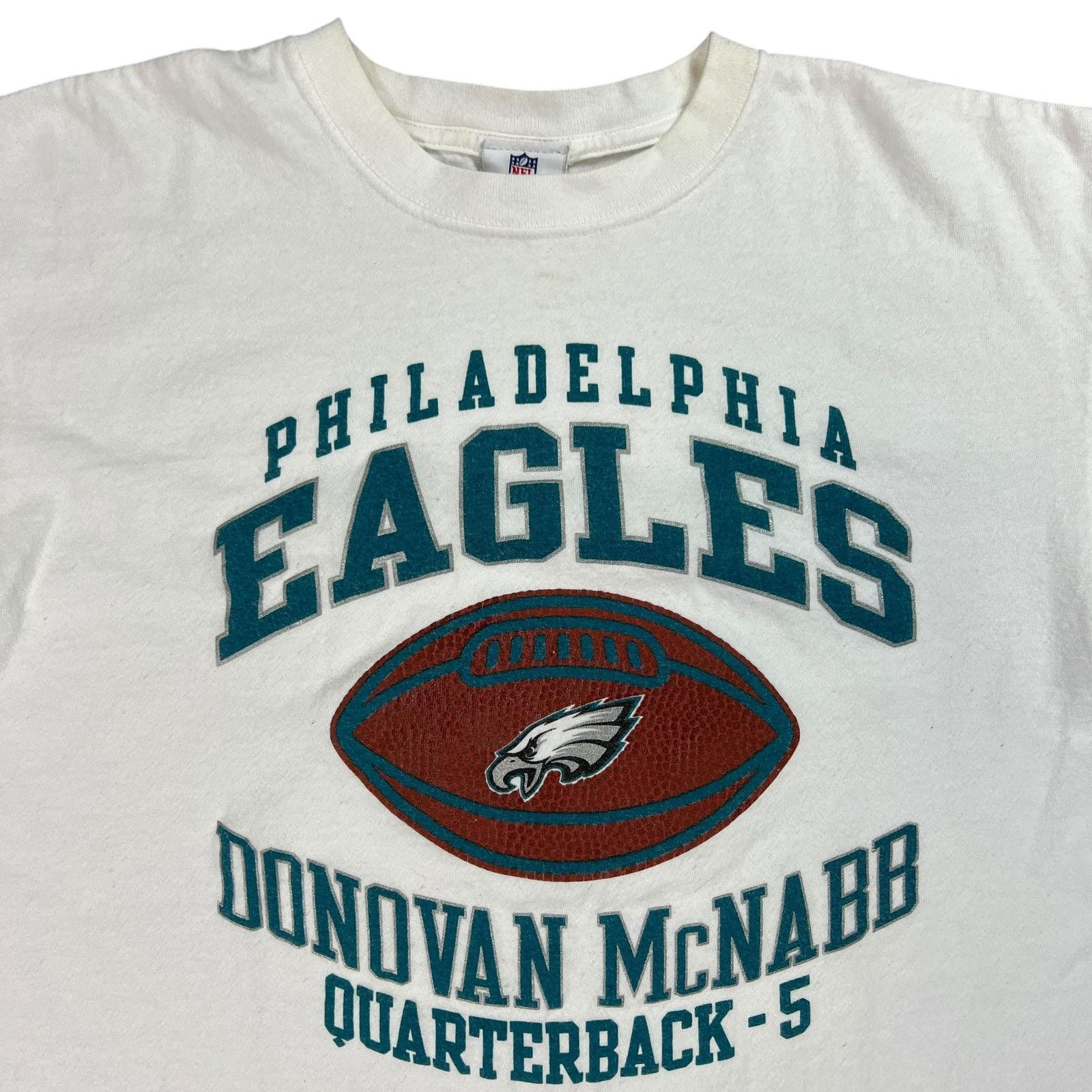 NFL × Vintage Vintage Y2K Philadelphia Eagles Donovan McNabb tee (L) Size US L / EU 52-54 / 3 - 4 Thumbnail