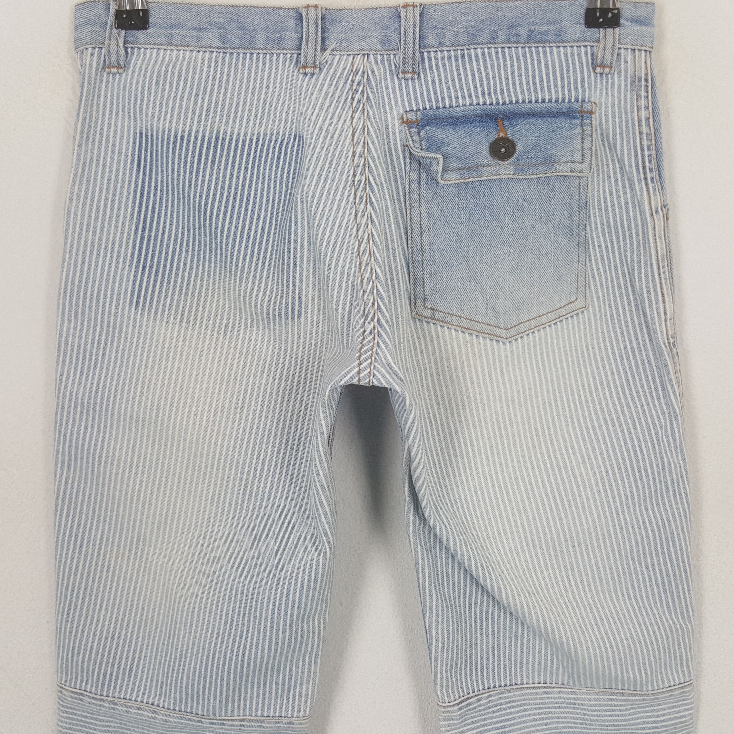 Japanese Brand Vintage Point Rare Style Japanese Denim Jeans RR30 Size 29" - 5 Thumbnail