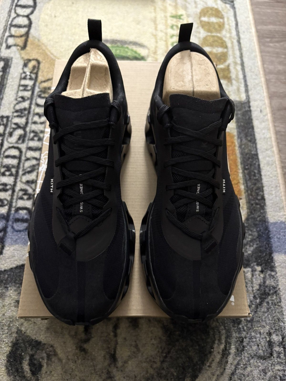 Kith × On On Running K-Tech 1 Kith Black (7 Mens) Size US 8.5 / IT 38.5 - 5 Thumbnail