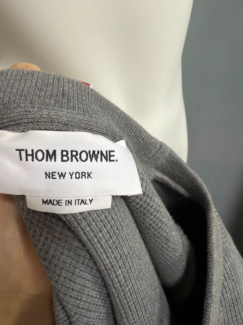 Thom Browne Thom Browne Huffug round neck hoodie Size US XS / EU 42 / 0 - 3 Thumbnail