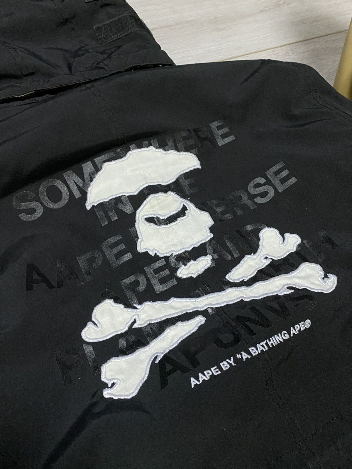 Aape Aape by Bape ninja parka mask big logo jacket Japan Size US S / EU 44-46 / 1 - 16 Thumbnail