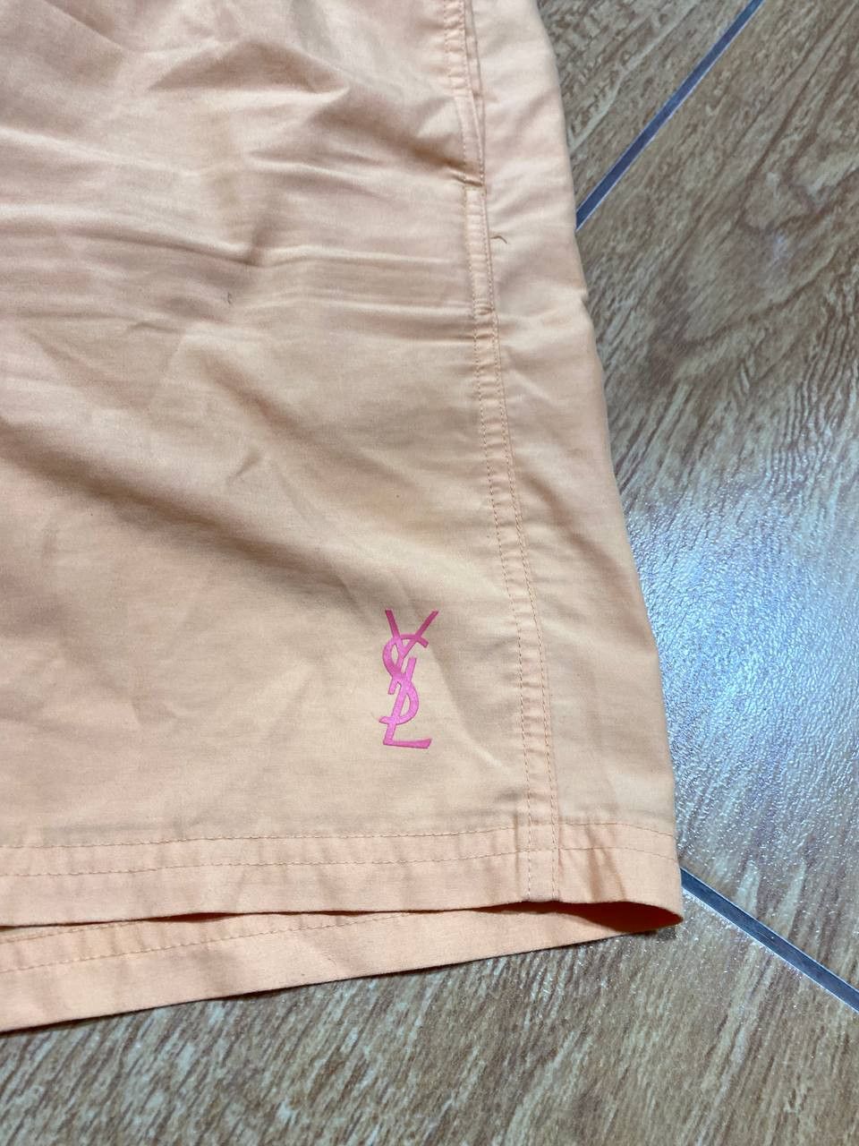 Yves Saint Laurent Vintage Yves Saint Laurent Swim Shorts Orange 90’s Designer Size US 32 / EU 48 - 4 Thumbnail