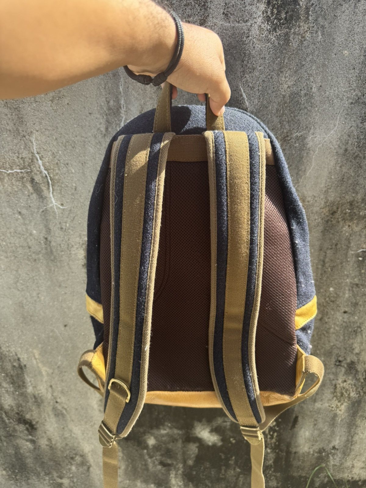 Harris Tweed × Japanese Brand × MasterPiece Masterpiece Japanese Brand backpack Size ONE SIZE - 2 Thumbnail