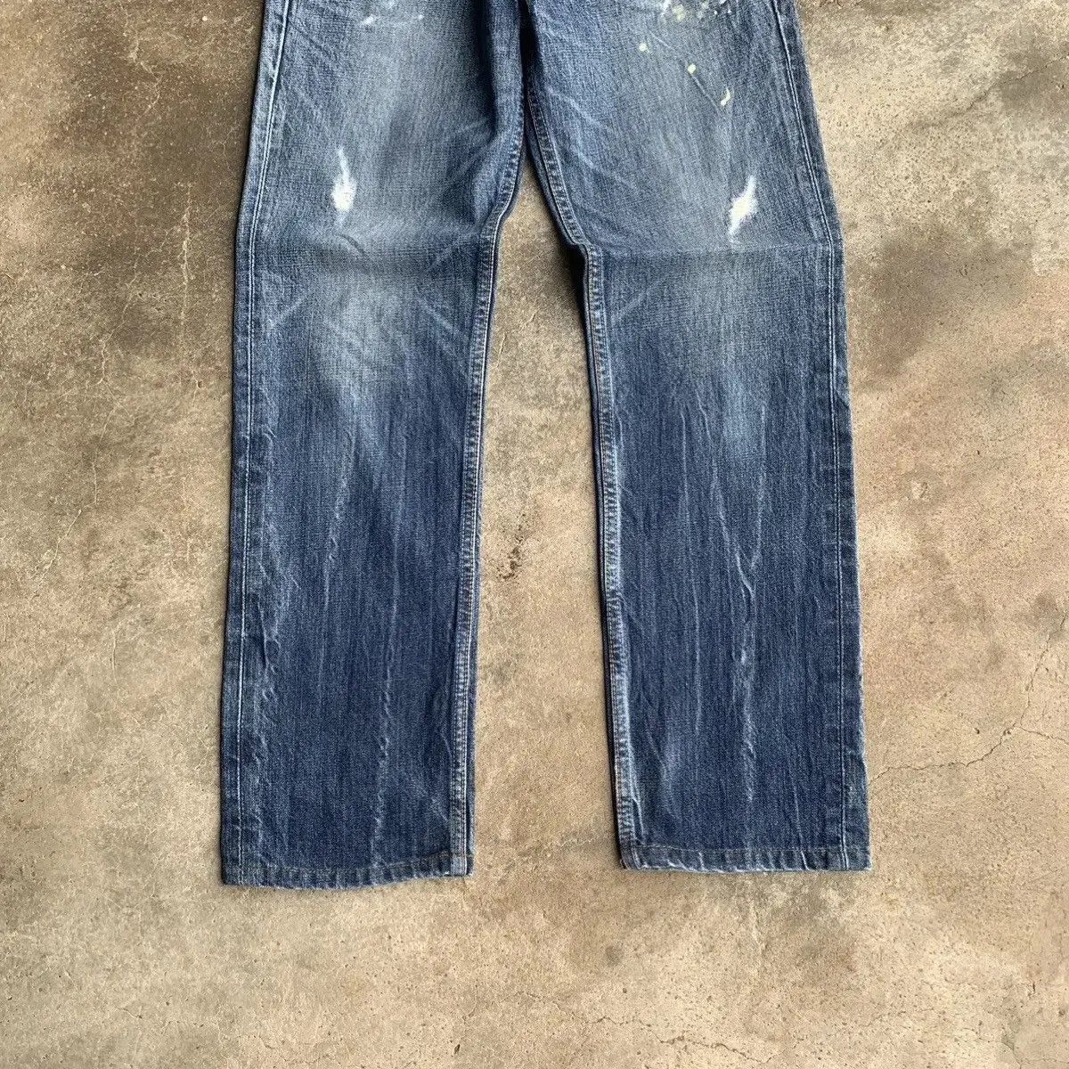 Levi's Vintage Clothing Levis 501 Blue Wash Levi’s Jeans Slim Fit Trousers Pants Size US 28 / EU 44 - 4 Thumbnail