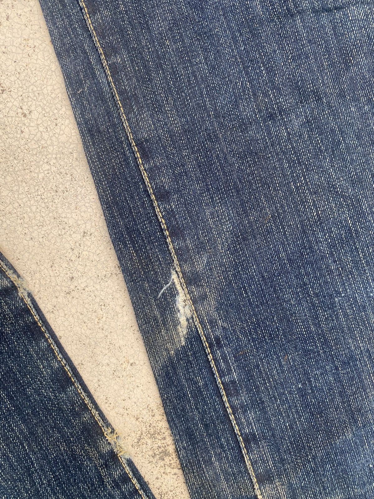 If Six Was Nine × Japanese Brand × PPFM PPFM Double Waist Zipper Clawmark Denim Jeans Size US 31 - 12 Thumbnail
