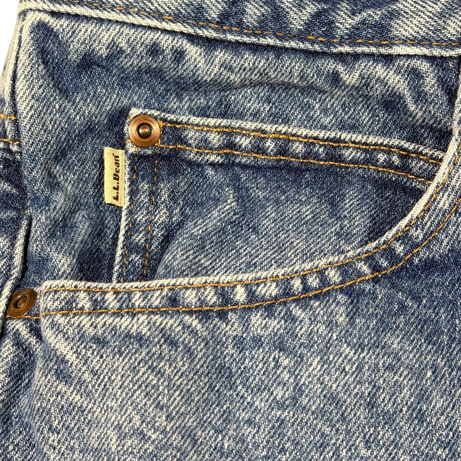 L.L. Bean LL Bean Jeans Mens 32x32 Double L Classic Fit Flannel Lined Size US 32 / EU 48 - 6 Thumbnail