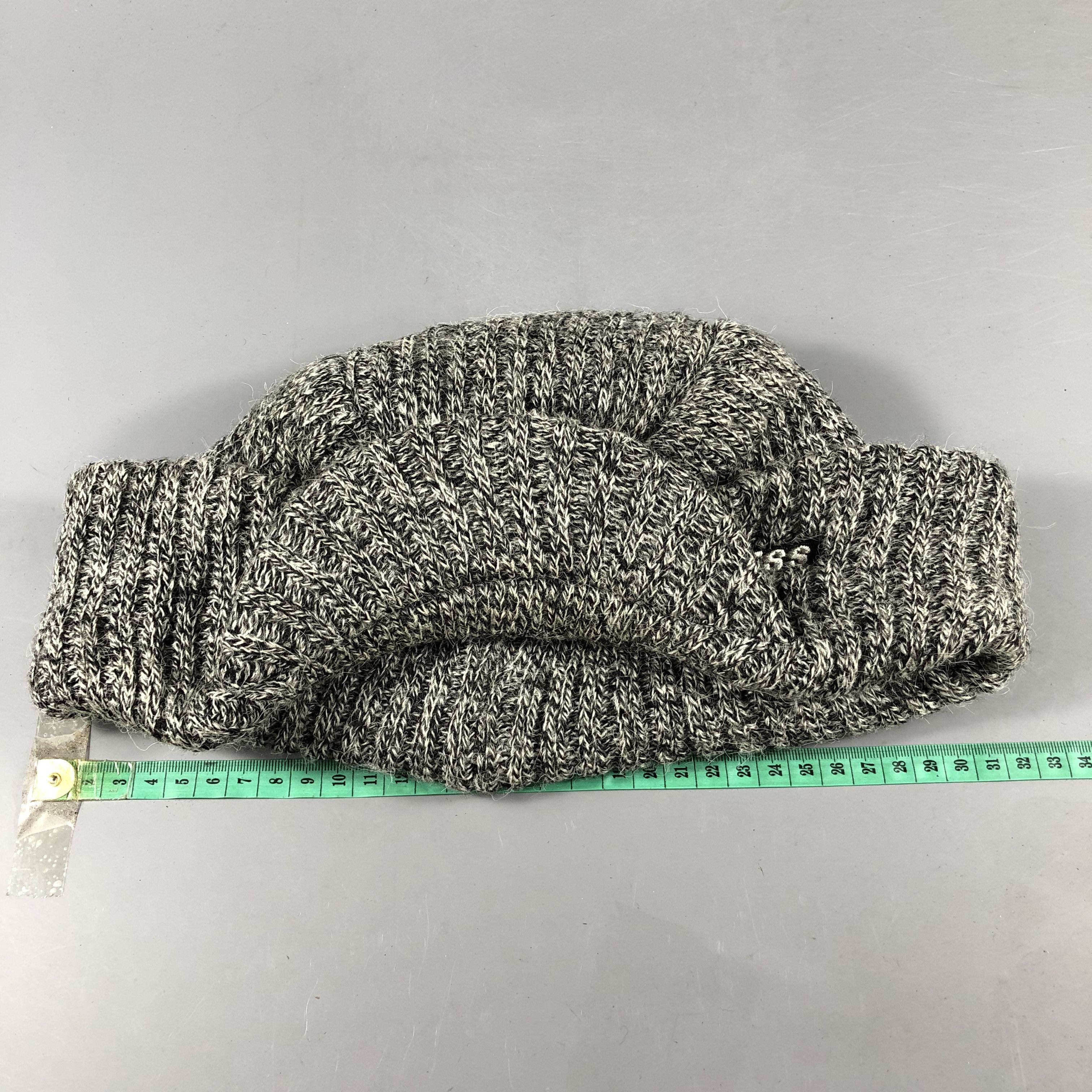 Guess Guess Marled Knit Brimmed Beanie Hat Made In Japan B960 Size ONE SIZE - 3 Thumbnail