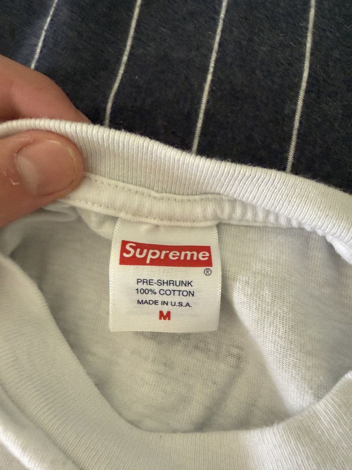 Supreme Supreme x Bianca Jebbia 50th Anniversary Box Logo Tee White Size US M / EU 48-50 / 2 - 5 Thumbnail