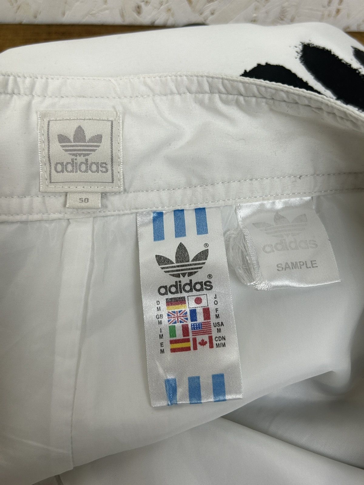 Adidas Vintage Adidas Marc Gonzales Sample Shorts Skate White 50 Size US 34 / EU 50 - 11 Thumbnail