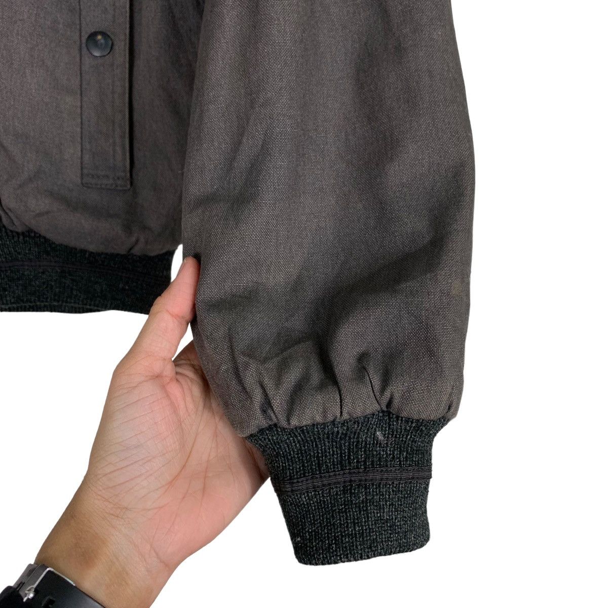 Vintage FORBICI D’ORO HOMME Big Logo Sherpa Bomber Jacket #0523-C24 Size US M / EU 48-50 / 2 - 13 Thumbnail