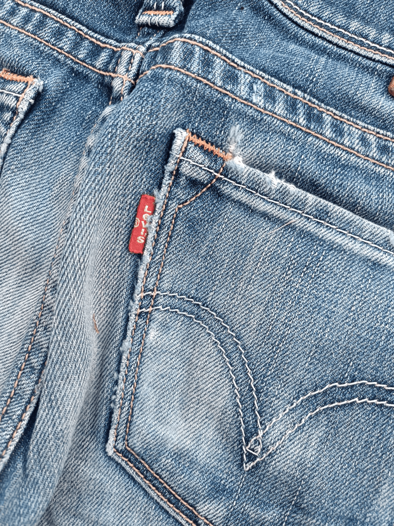 Levi's × Levi's Vintage Clothing × Vintage Vintage Levis Flared Faded Washed Distressed Denim E018 Size US 30 / EU 46 - 11 Thumbnail