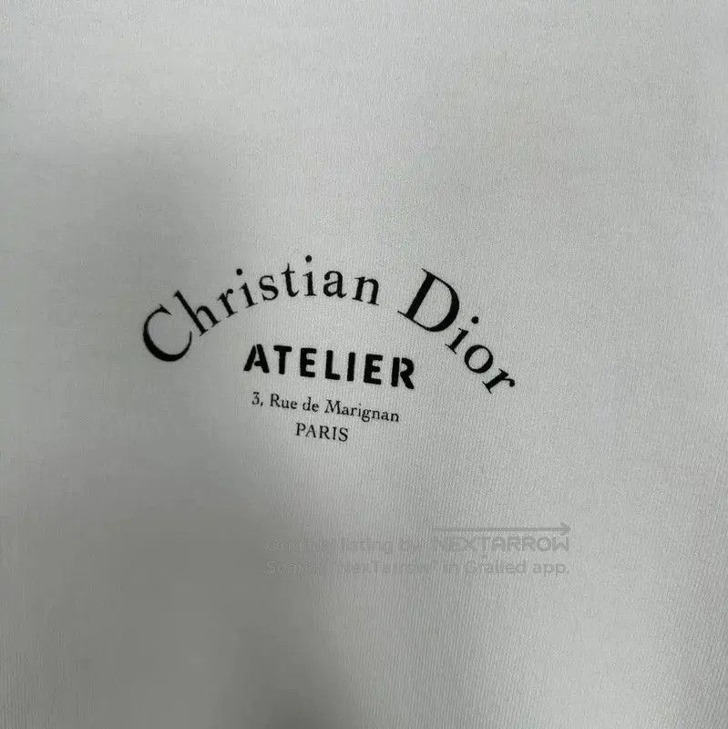 Dior Dior White Cotton Men's Sweatshirt . Size US XS / EU 42 / 0 - 4 Thumbnail