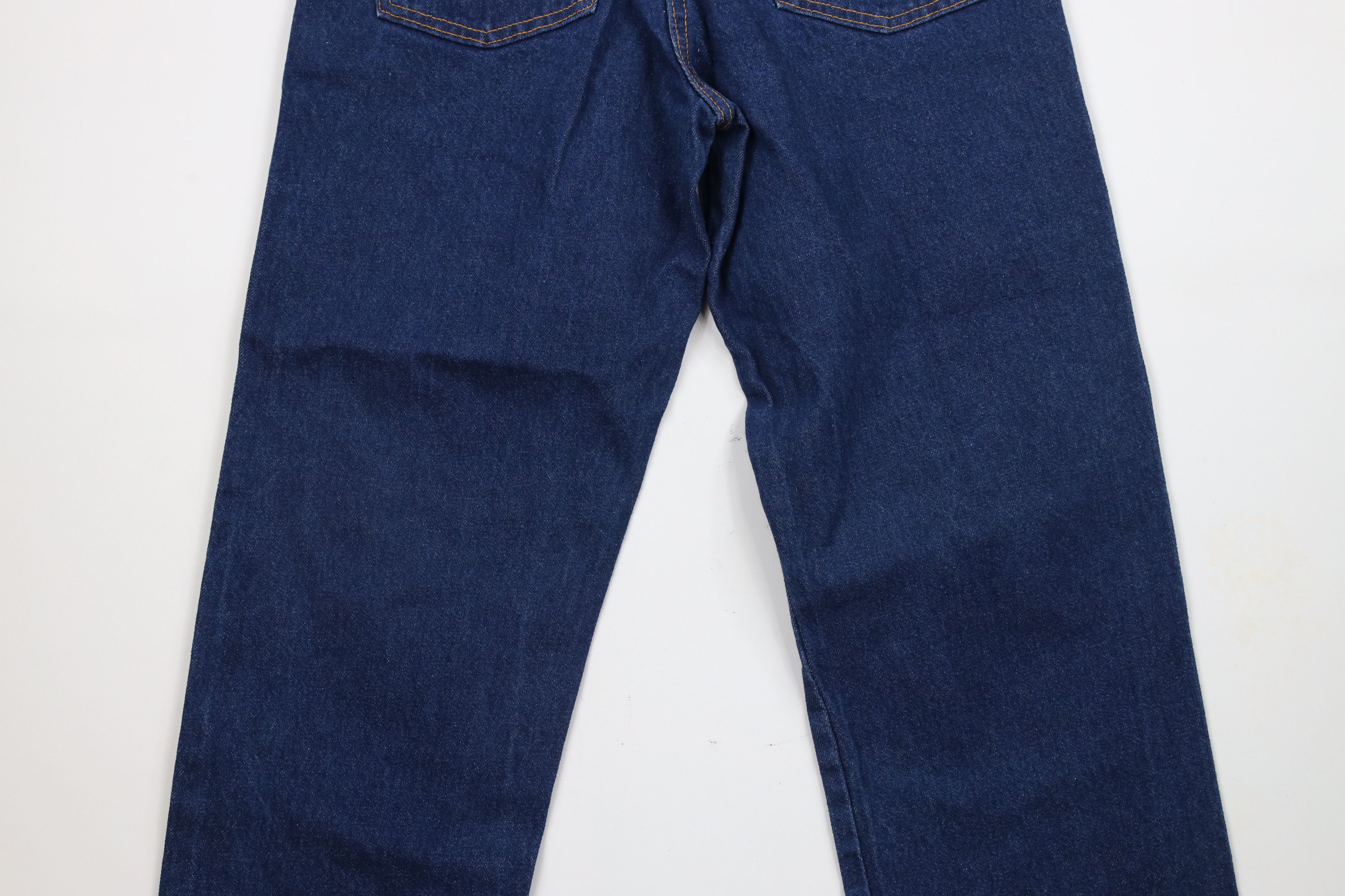 Dickies × Vintage Vintage Dickies Spell Out Wide Leg Denim Jeans Blue Cotton Size US 33 - 10 Thumbnail
