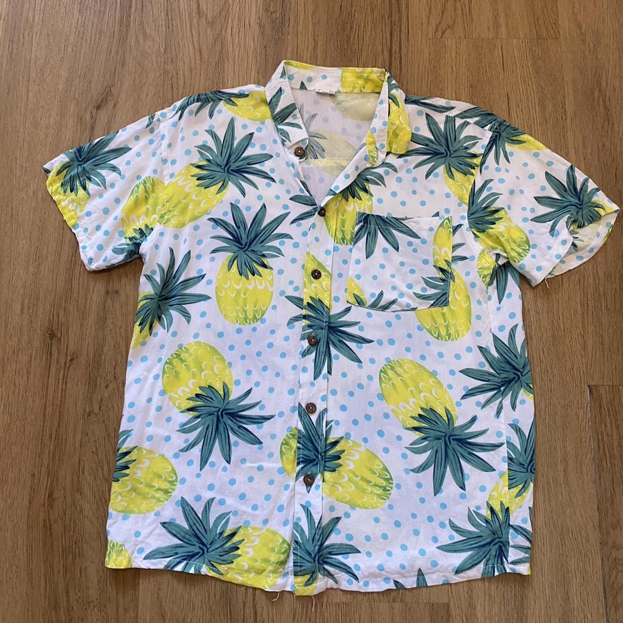 Other Retro Hawaiian pineapple shirt #HawaiianShirt Vintage Size US XS / EU 42 / 0 - 1 Thumbnail
