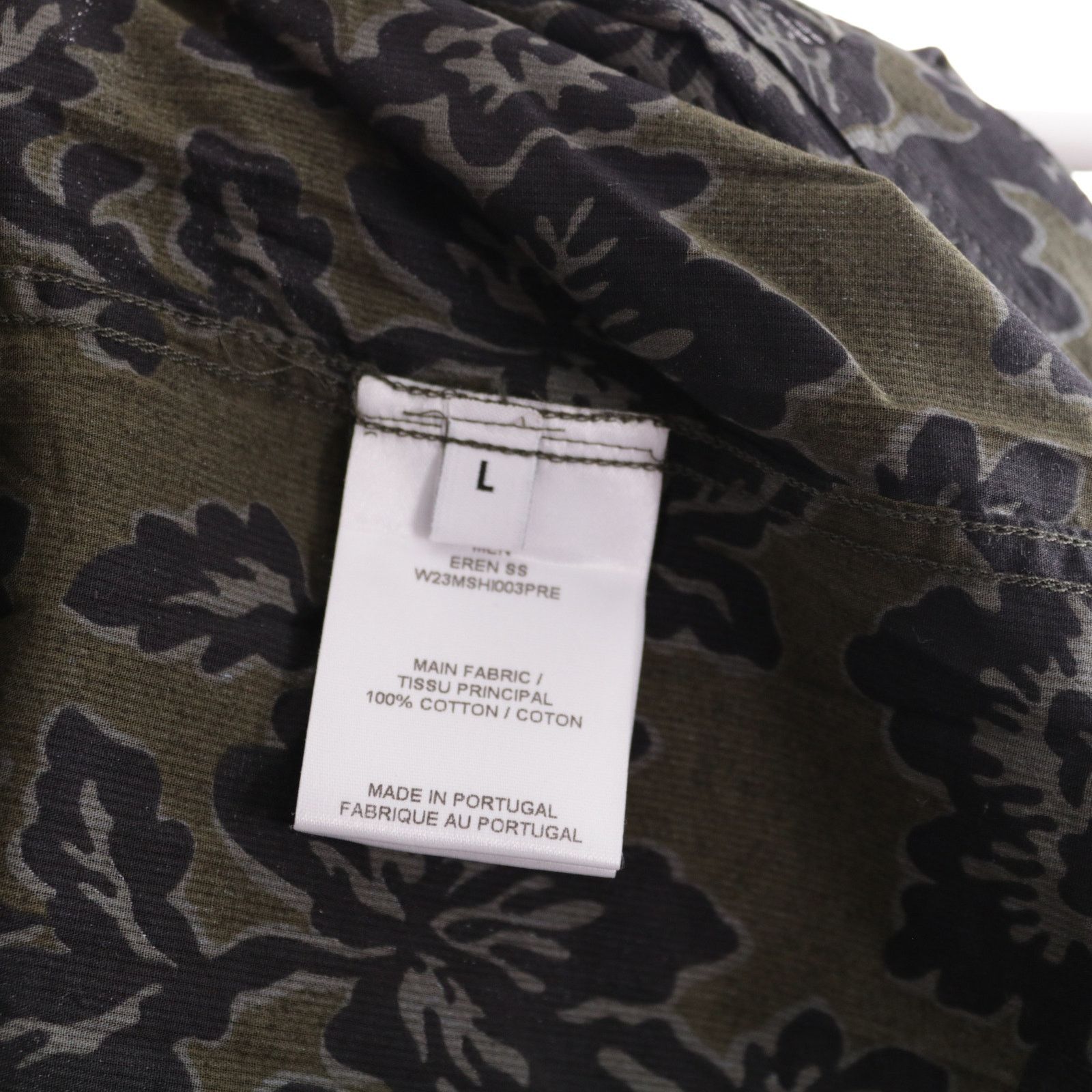 Officine Generale Officine Generale Eren Floral Print Shirt Shirt Large Size US L / EU 52-54 / 3 - 6 Thumbnail