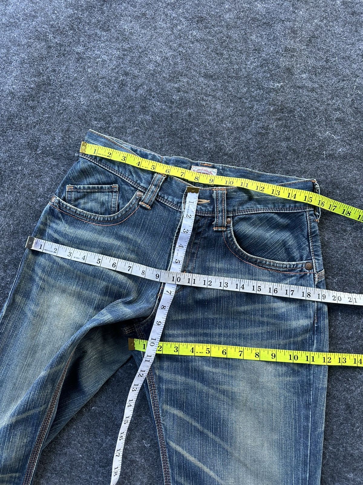 Edwin Vintage Mudwash Edwin Exclusive Flare Denim 30x33 D343 Size US 30 / EU 46 - 11 Thumbnail