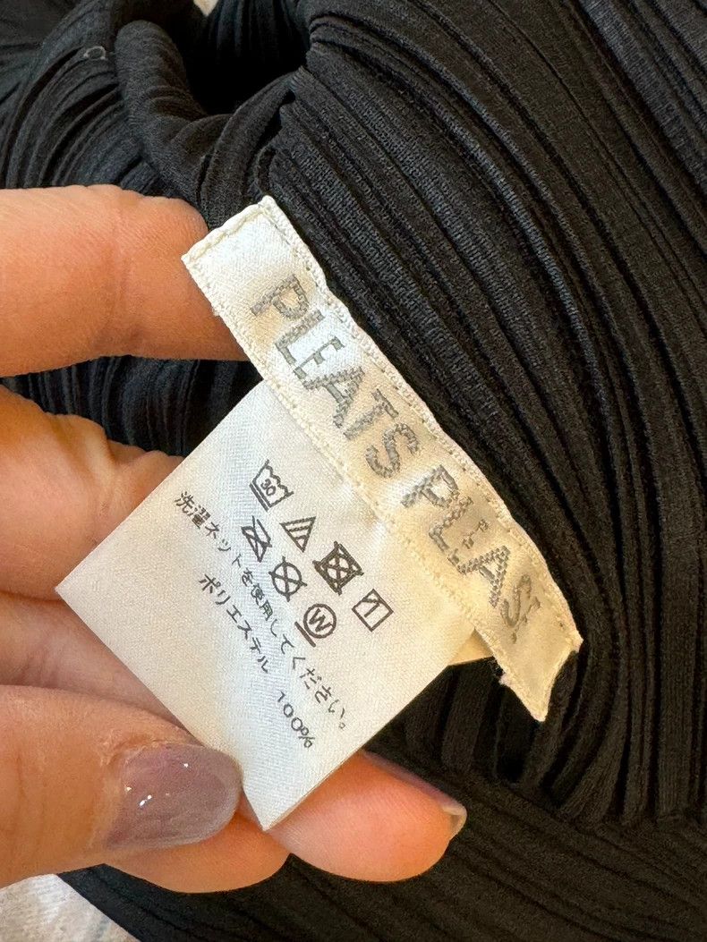 Issey Miyake issey miyake size:3 A small black pleated coat Size XXS / US 00 / IT 34 - 5 Thumbnail