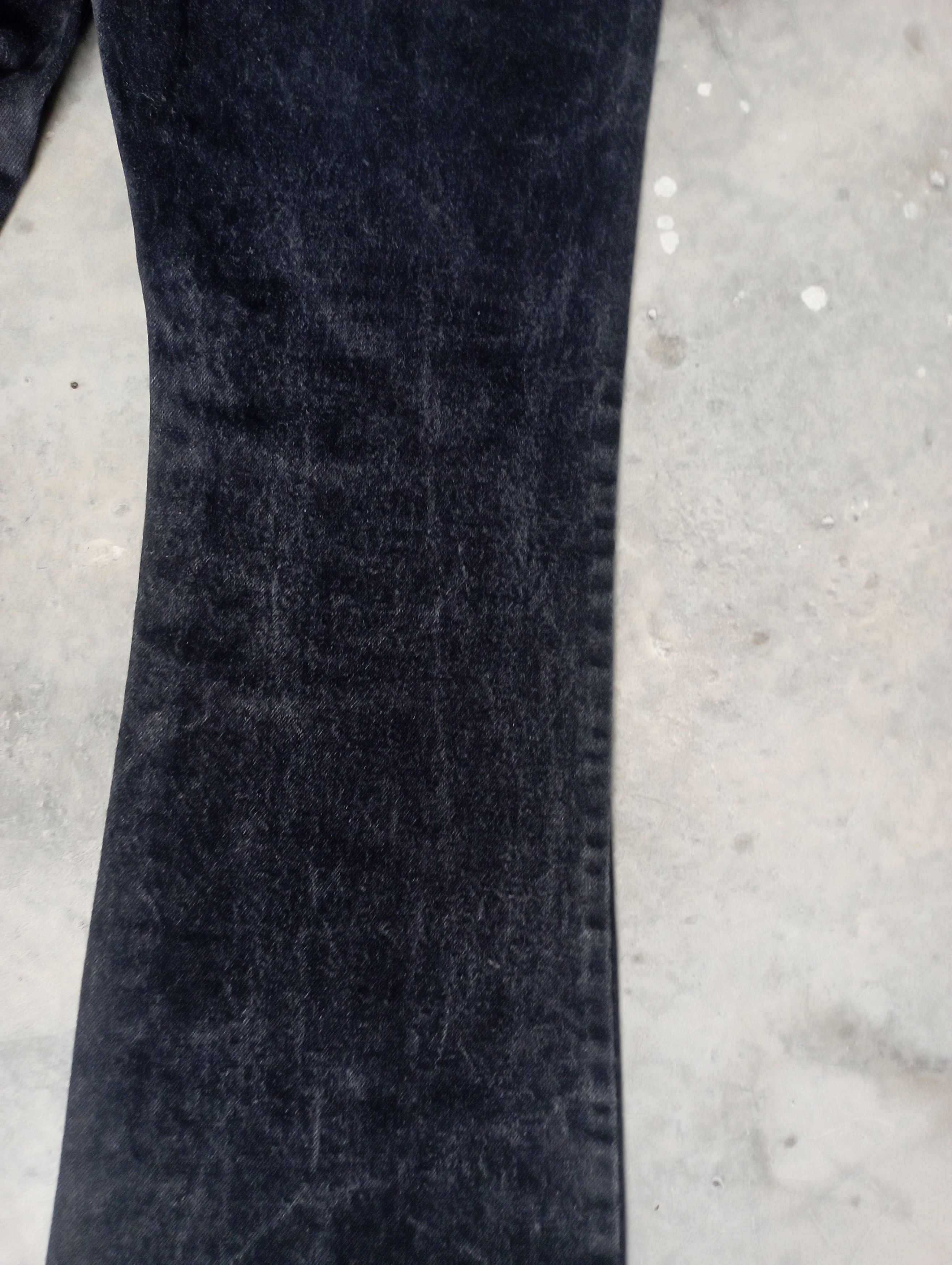 If Six Was Nine 1990 Made In USA Talon Zip BOSS Flared Jeans Size US 31 - 10 Thumbnail