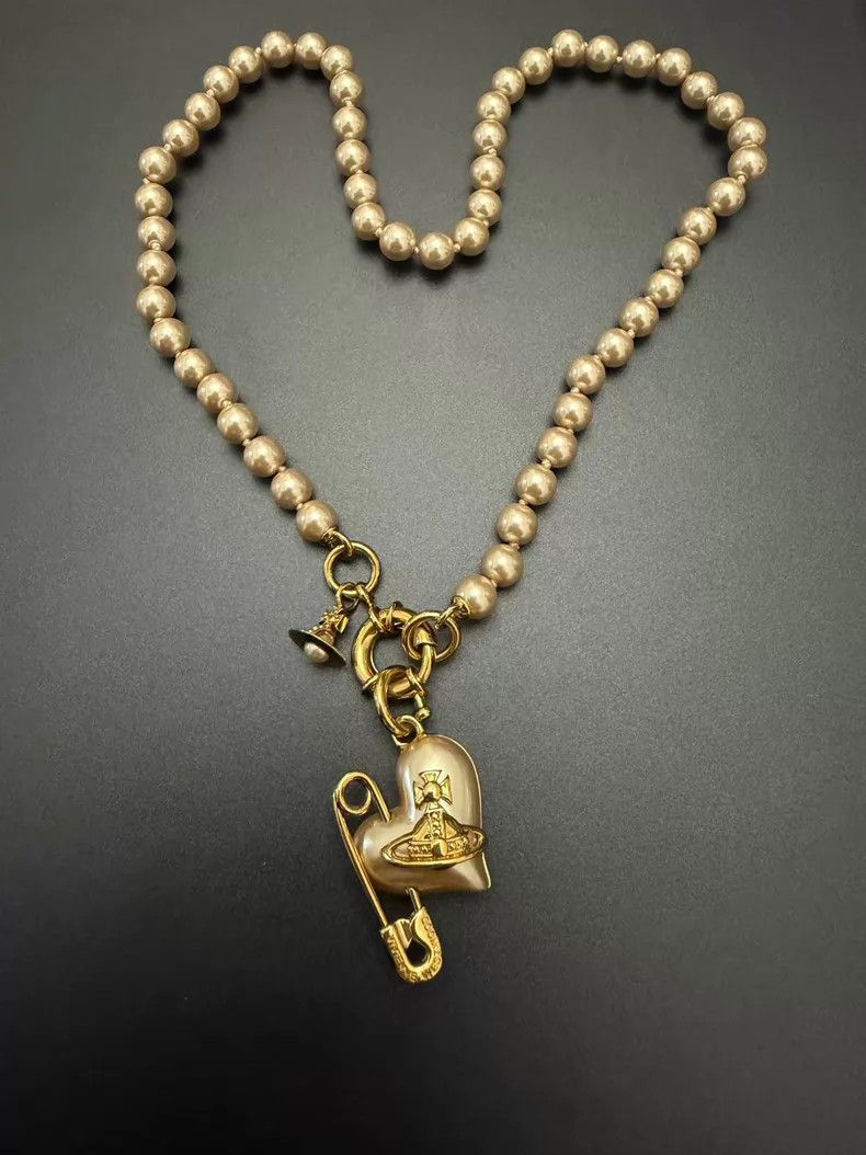 Other Vivienne Westwood Saturn Necklace Size ONE SIZE - 1 Thumbnail