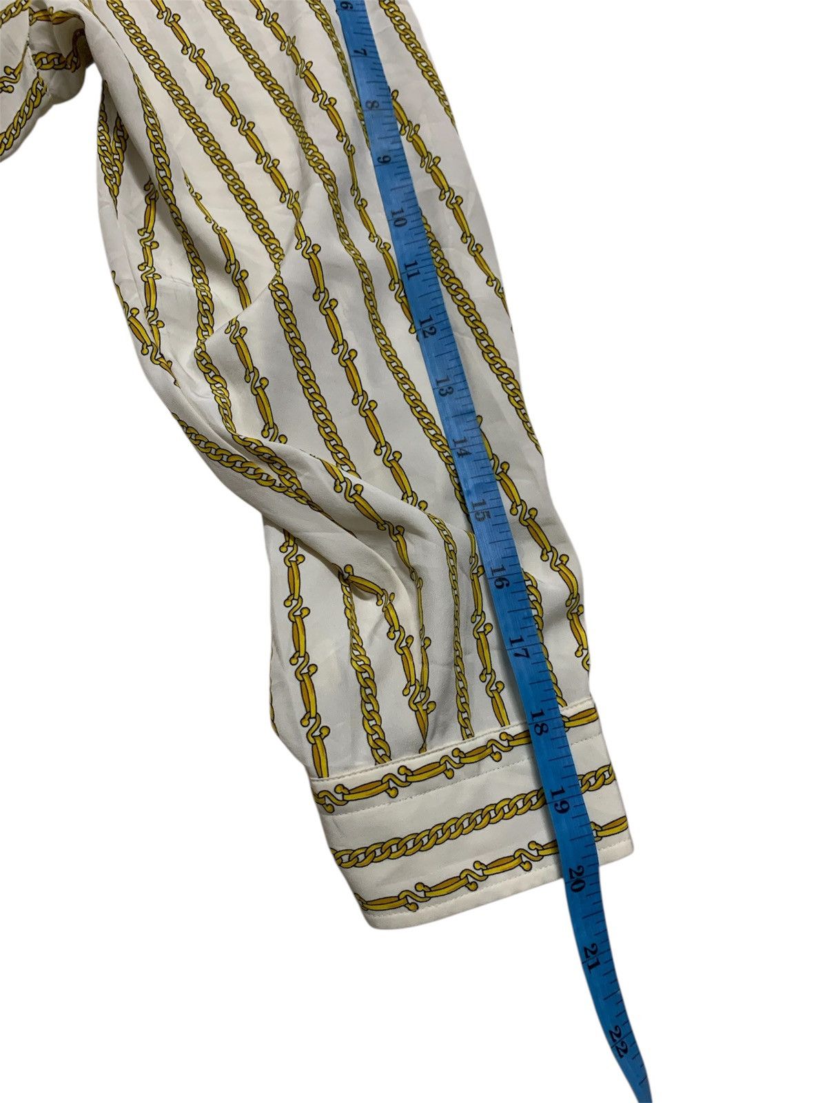 Celine CELINE gold chain stripes Size M / US 6-8 / IT 42-44 - 6 Thumbnail