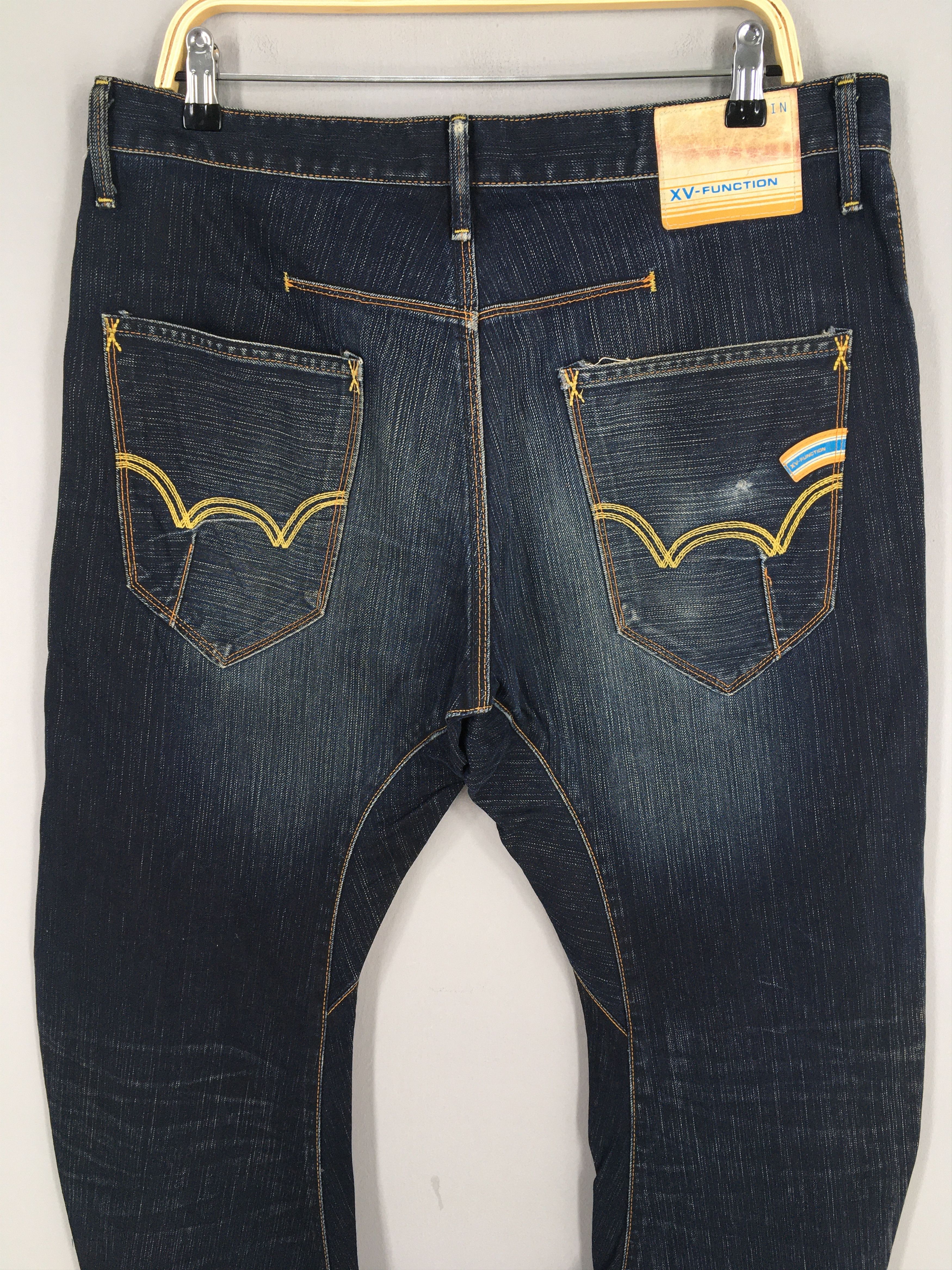 Edwin Size 35x30 Vintage Edwin XV-Function Twisted Leg Jeans S1728 Size US 35 - 9 Thumbnail