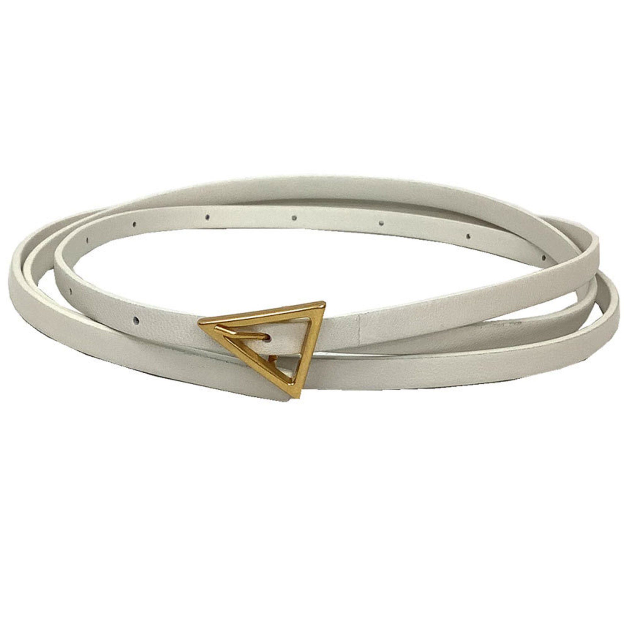 Bottega Veneta Triangle Belt White Bottega Veneta Triangle  display picture 1