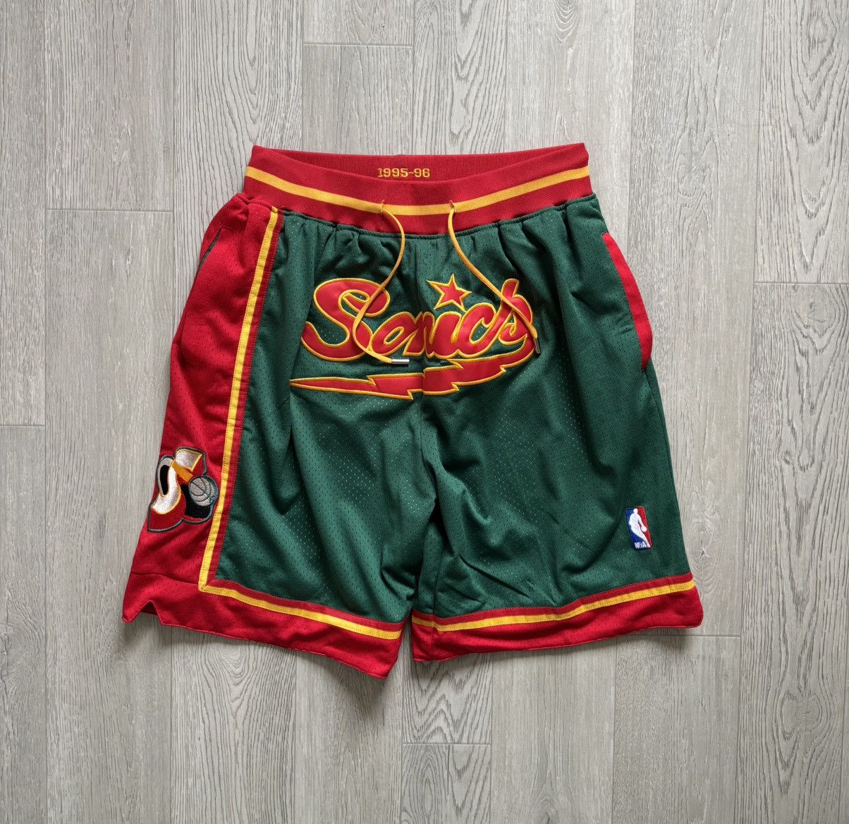 Just Don NBA Sonics Basketball Shorts USA
