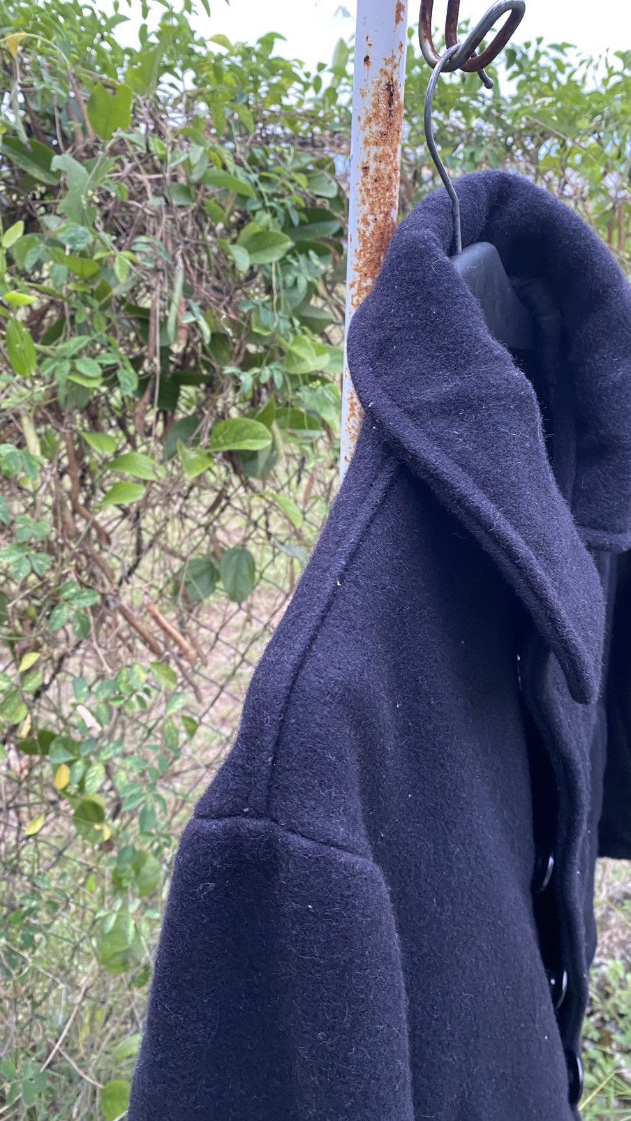 Schott Schott N.Y.C. Wool Pea Coat Jacket 740N US Navy Mens Size US XXS / EU 40 - 8 Thumbnail