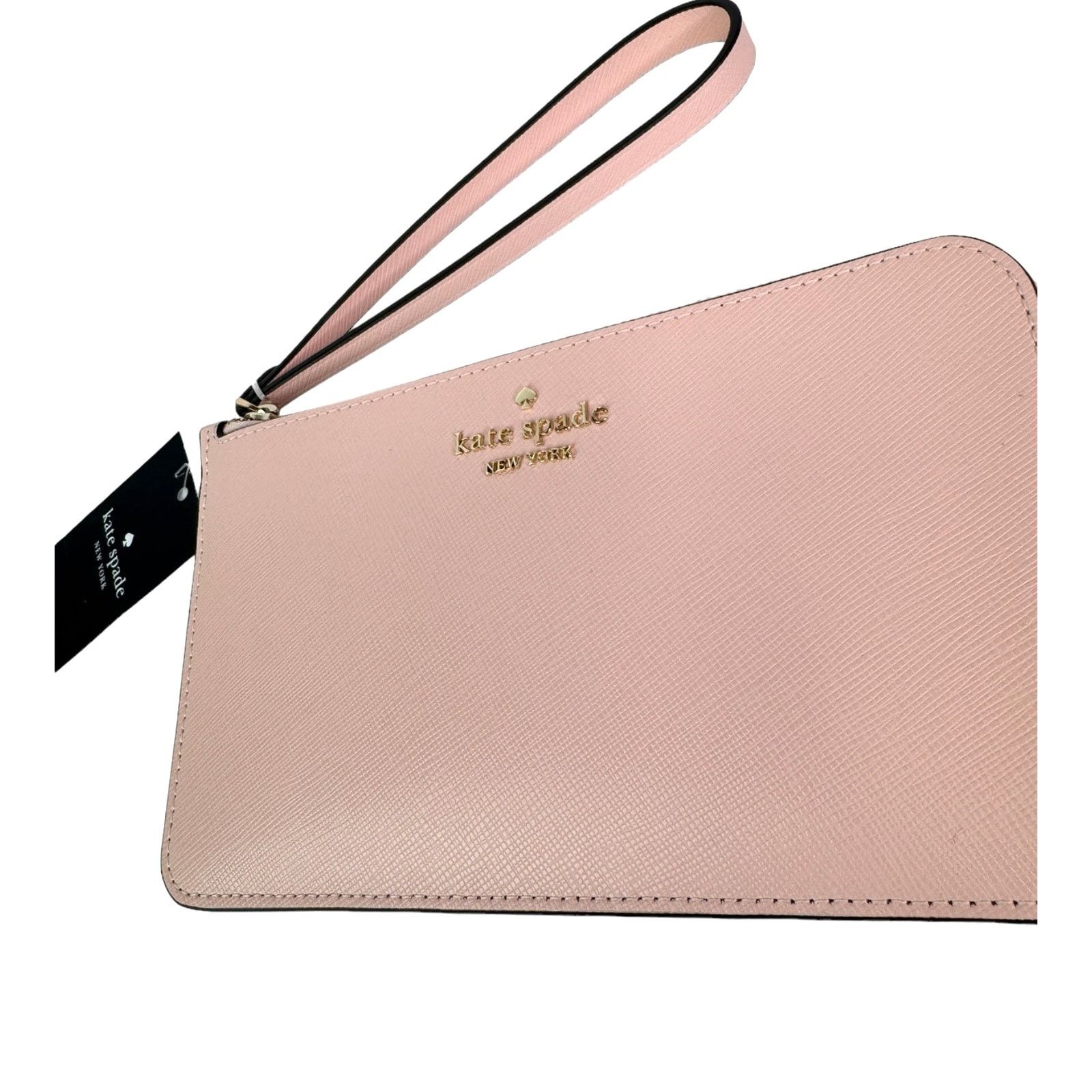 Kate Spade Kate Spade Lucy Bicolor Small L Zip Wristlet (Blossom Pink) Size ONE SIZE - 2 Thumbnail