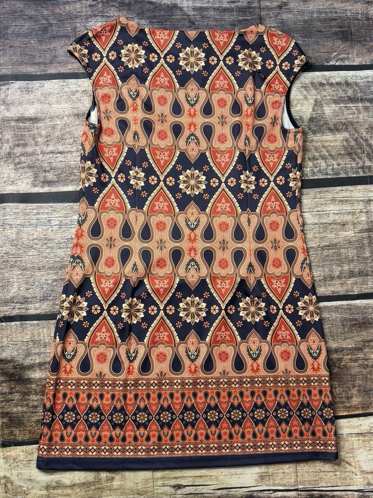 Nordstrom Papillon Dress Women's Small Geometric Liquid Knit Nordstrom Size S / US 4 / IT 40 - 3 Thumbnail