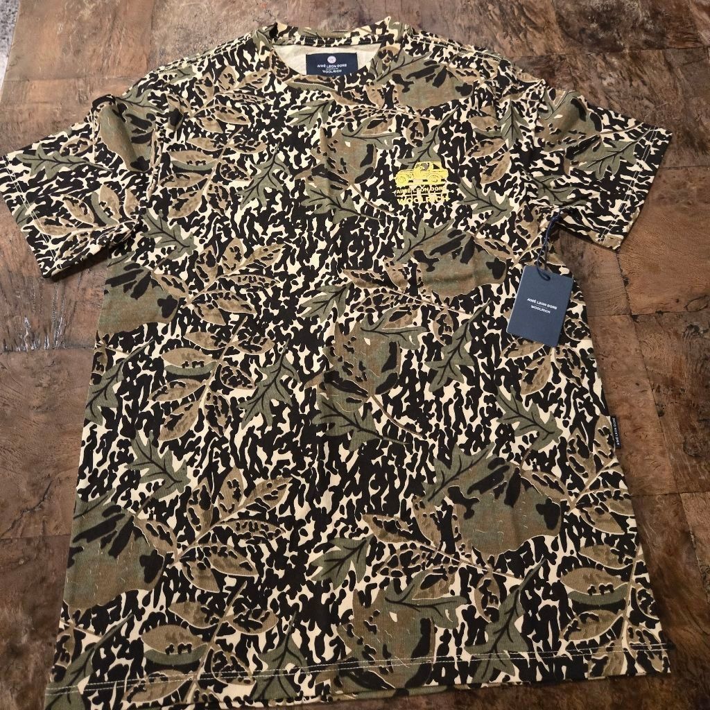 Aime Leon Dore Aime Leon Dore Woolrich Camo Tee Size S NWT Size US S / EU 44-46 / 1 - 1 Thumbnail