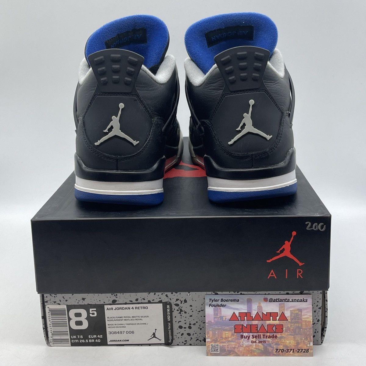 Jordan Brand Air Jordan 4 Motorsport alternate Size US 8.5 / EU 41-42 - 3 Thumbnail