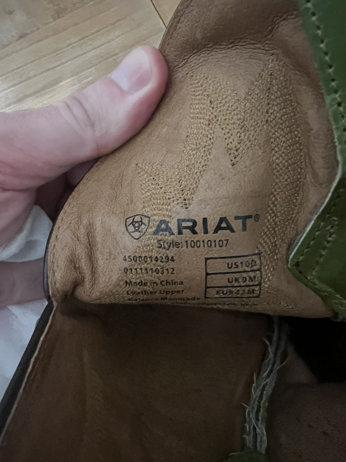 Ariat Mens Ariat Boots Size US 10 / EU 43 - 9 Thumbnail