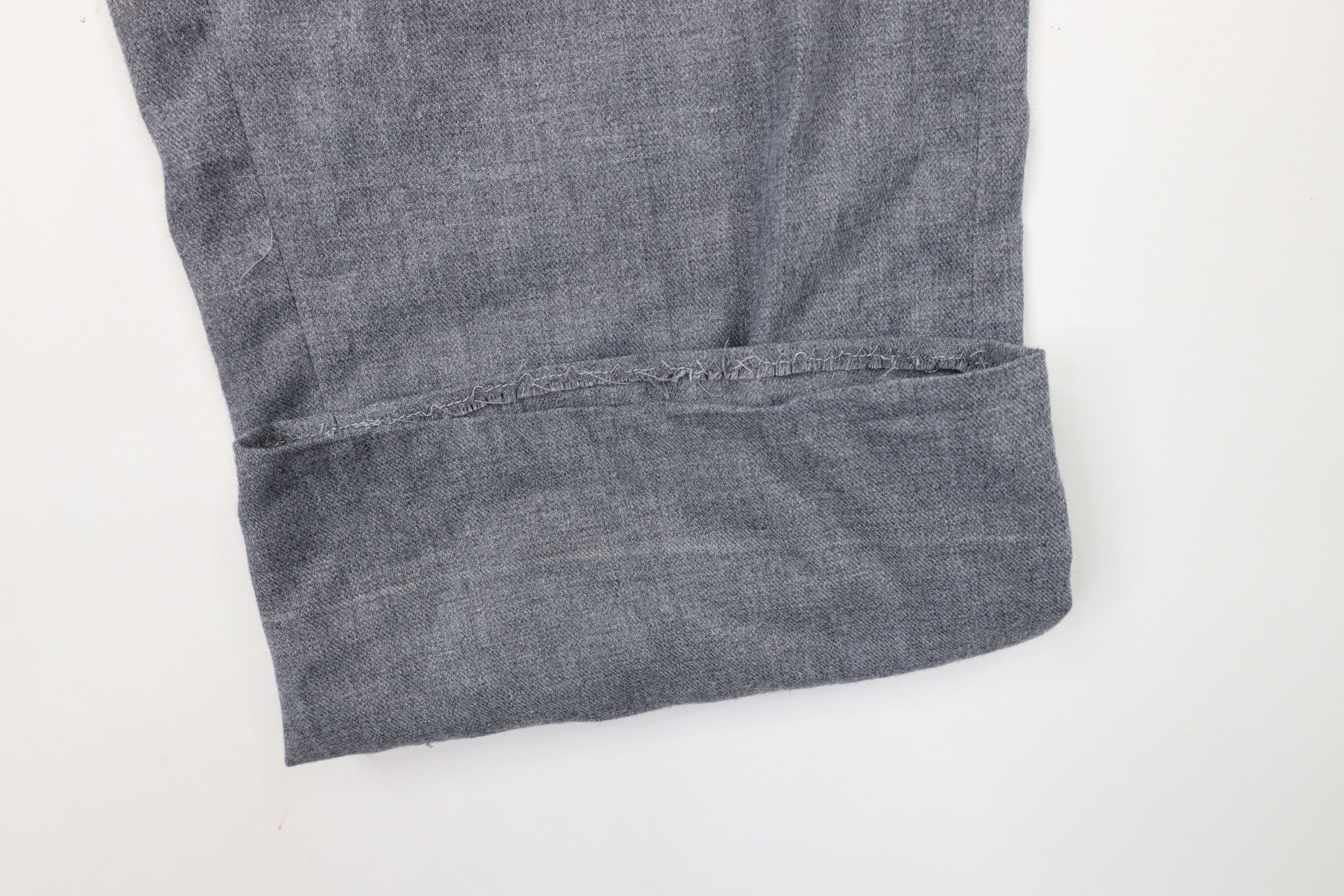 Vintage Vintage 70s Streetwear Wide Leg Bell Bottoms Pants Gray Size US 34 / EU 50 - 6 Thumbnail