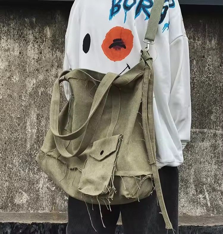 Japanese Brand Canvas Shoulder Bag Size ONE SIZE - 3 Thumbnail