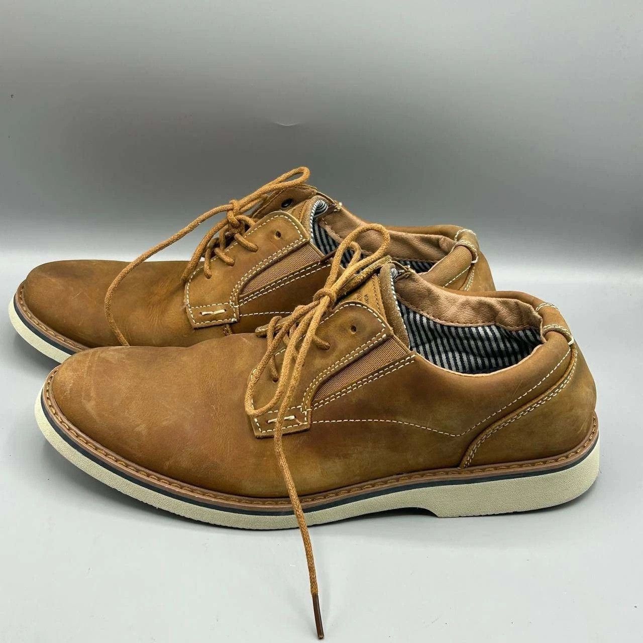 Nunn Bush Nunn Bush Oxford Shoes Men Leather Plain Toe 84792-239 8M Size US 8 / EU 41 - 7 Thumbnail