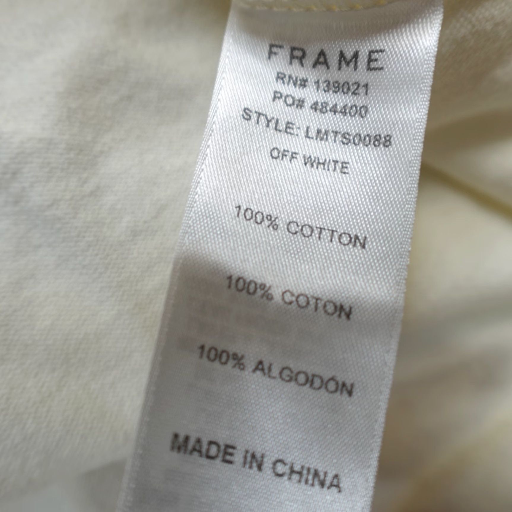 Frame Frame Mens Shirt XL Beige Double Sided Embroidered Yosemite Size US XL / EU 56 / 4 - 8 Thumbnail