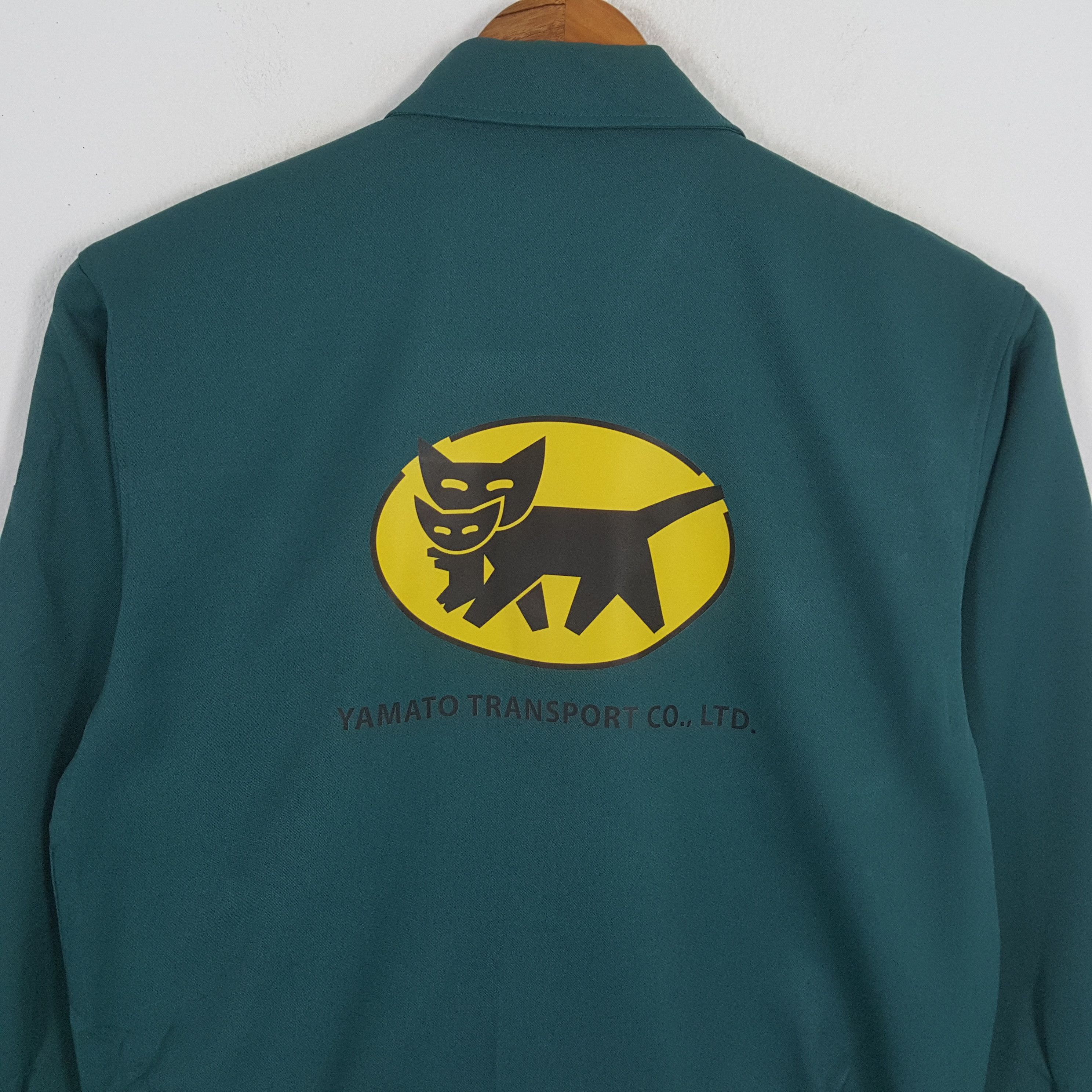 Japanese Brand × Vintage Vintage YAMATO TRANSPORT Japanese Racing Custom Jacket Size US L / EU 52-54 / 3 - 2 Thumbnail