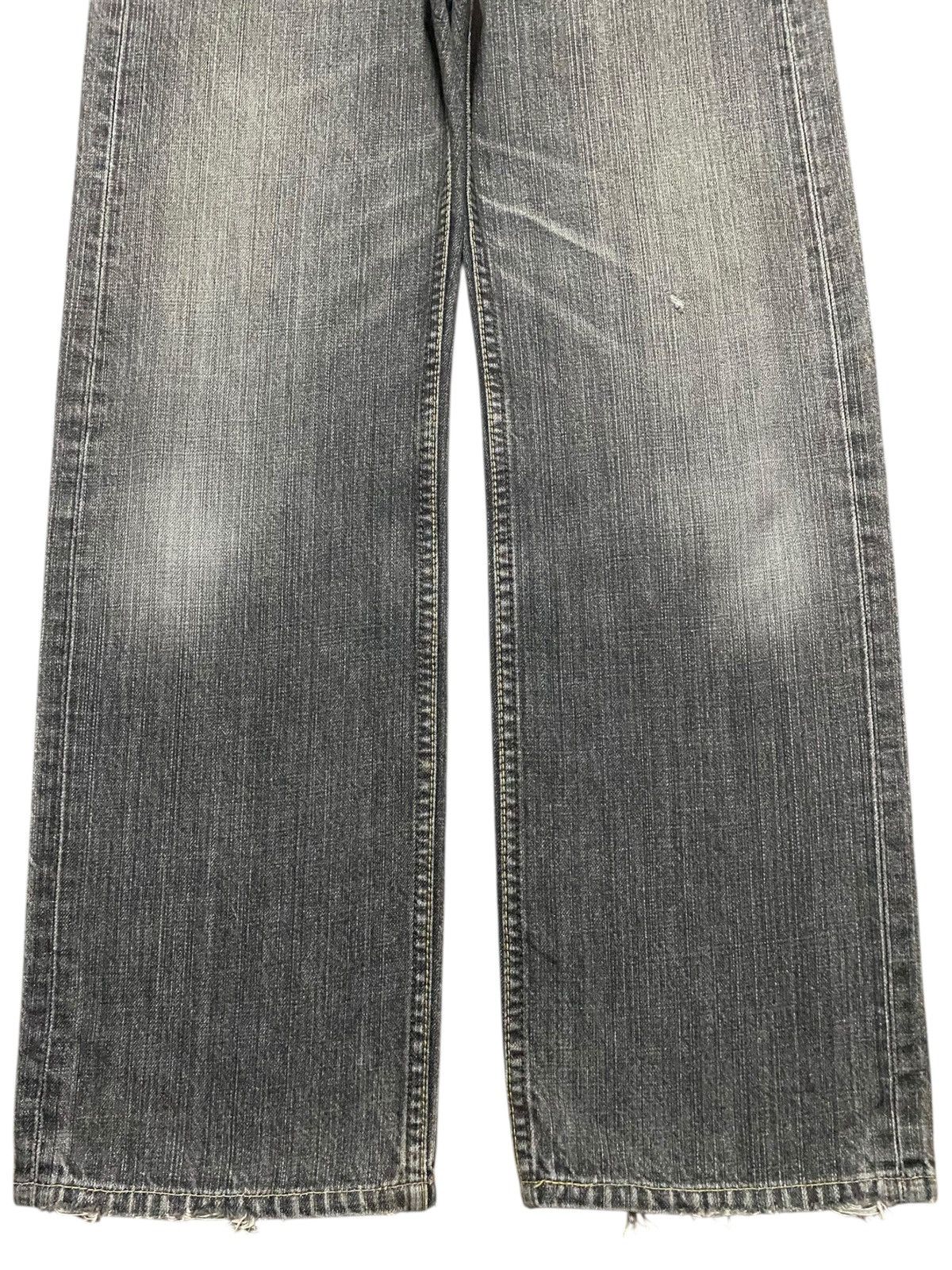 Japanese Brand Vintage Japan Brand Bobson Fade Black Distressed Loose Jeans Size US 32 / EU 48 - 5 Thumbnail