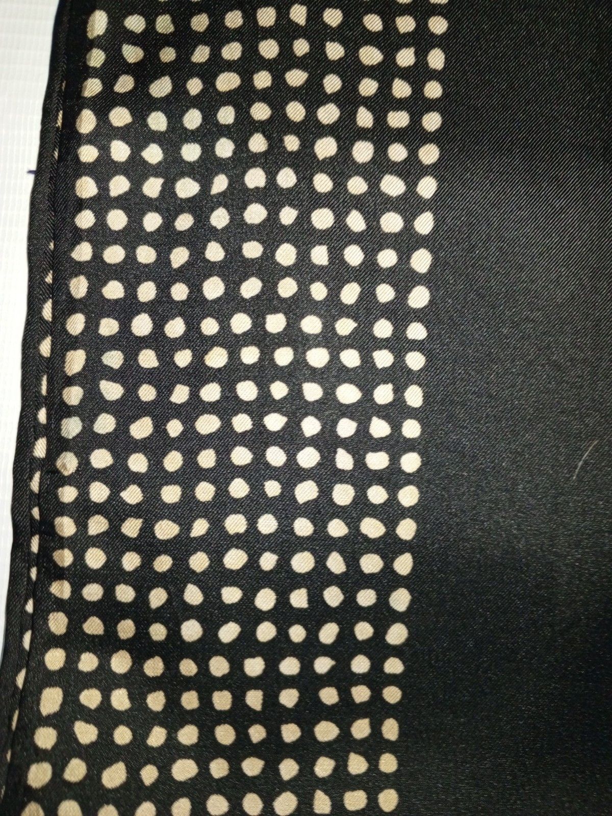 Yves Saint Laurent Yves Saint LAURENT YSL Paris Monogram Logo Black Red Scarf Size ONE SIZE - 4 Thumbnail