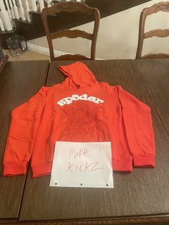 Buy Sp5der Logo Hoodie Sweatshirt 'Orange' - 2406 100000106LHS ORAN