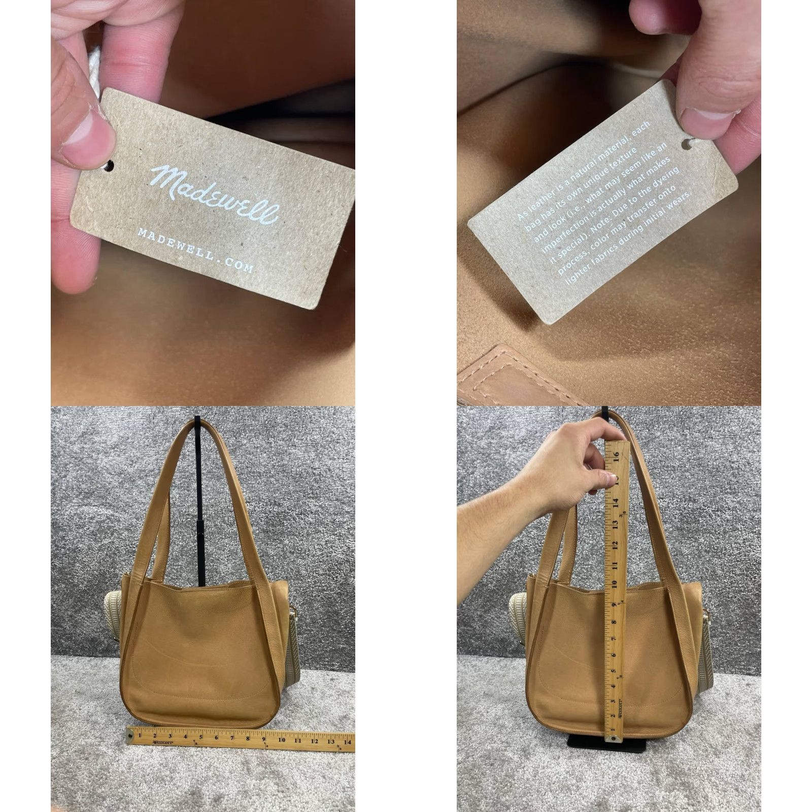 Madewell Madewell Bag The Sydney Crossbody Women Earthen Sand Detachable Strap Adjustable Size ONE SIZE - 8 Thumbnail