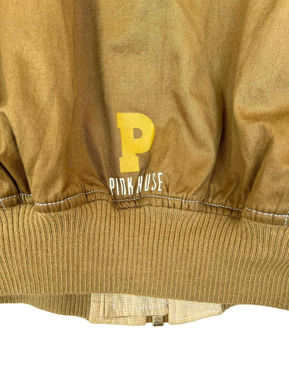 Pink House Pink House Japan Brown Varsity Big Logo Multipocket Jacket Size US L / EU 52-54 / 3 - 11 Thumbnail