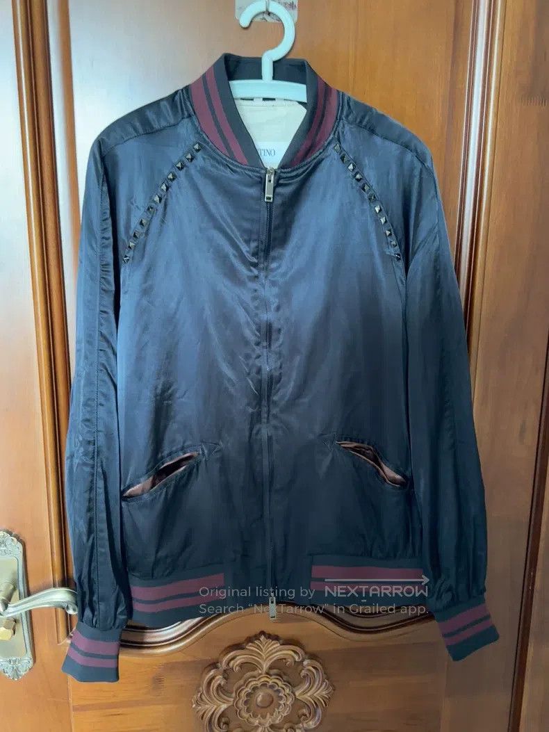 Valentino Valentino Silk studded coat Size US L / EU 52-54 / 3 - 1 Thumbnail