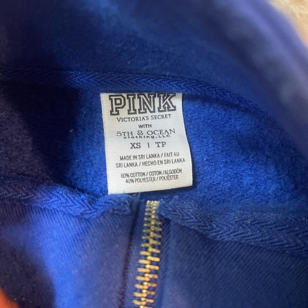 Other Florida Gators PINK brand 1/4 zip blue Sweater size XS Size XS / US 0-2 / IT 36-38 - 4 Thumbnail