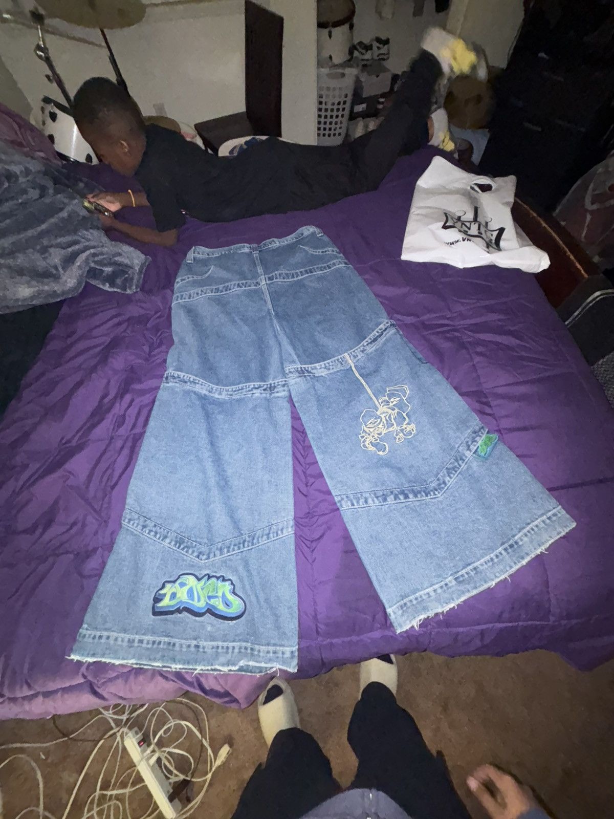 JNCO hangin jnco Size US 36 / EU 52 - 2 Thumbnail