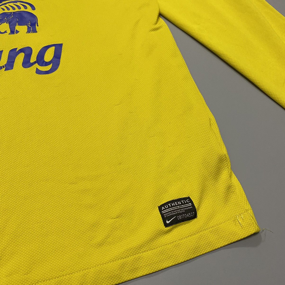 Nike Everton FC 2013/2014 Away Long Sleeve Jersey Football Shirt Size US M / EU 48-50 / 2 - 7 Thumbnail