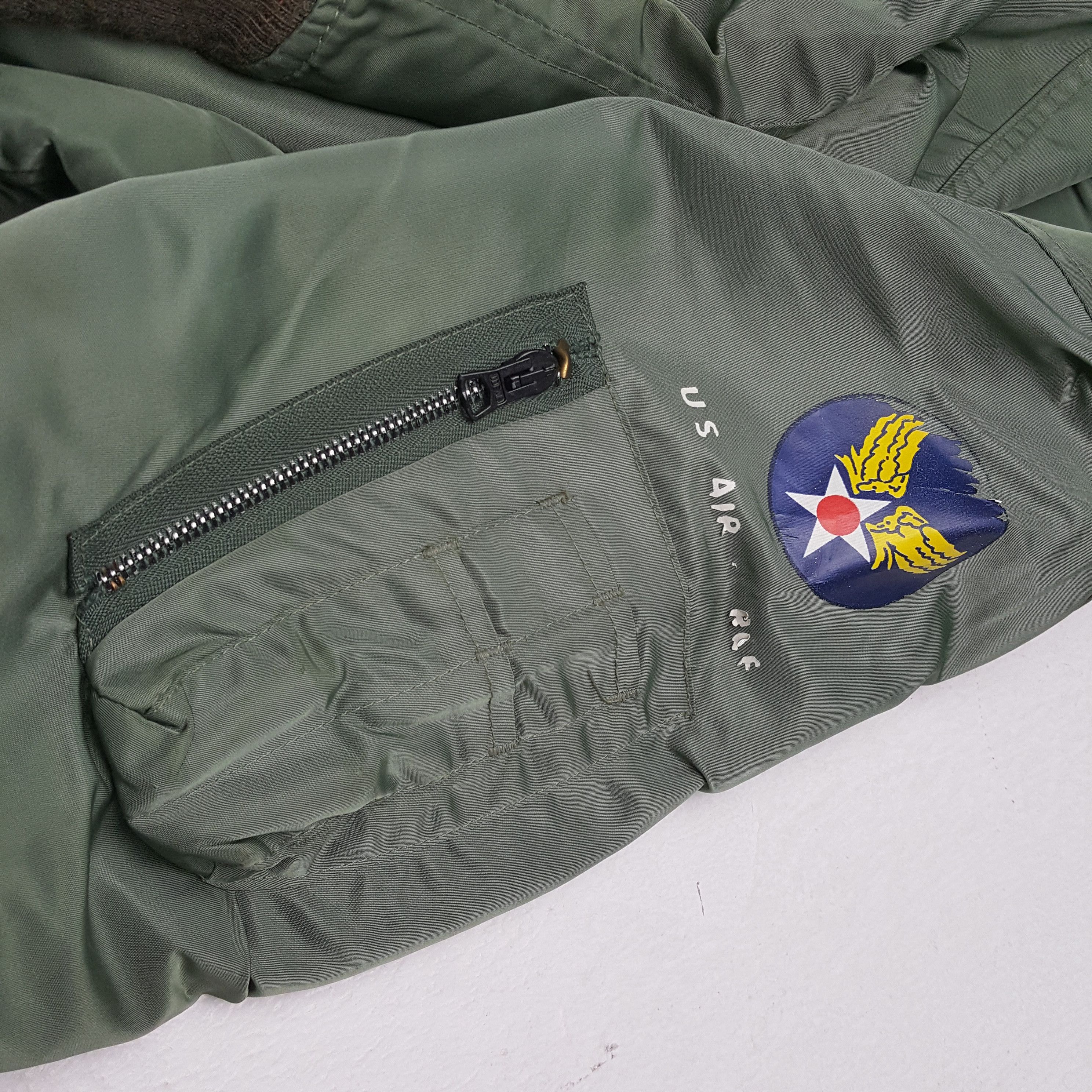 Vintage US AIR FORCE X Custom Art If Six Was Nine Style Jacket Size US L / EU 52-54 / 3 - 7 Thumbnail